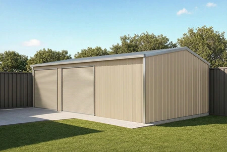 YardStore G2010 workshop and garage building in Rivergum